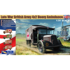 Late War British Army 4x2 Heavy Ambulance Model kit