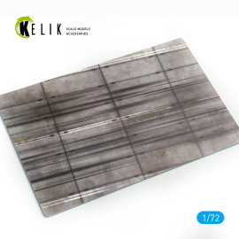 Concrete plates type 1 Base - Acrylic 3 mm (280 x 180 mm) (170 g) 