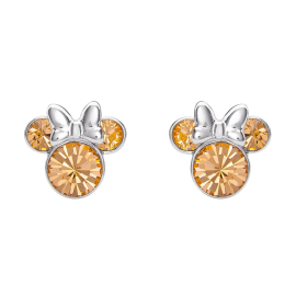 MINNIE - Anniversary Earrings in Plated Brass - June 