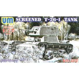 T-26-1 light tank with conical turret and extra armour Model kit