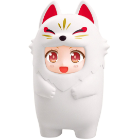 Nendoroid More accessory Kigurumi Face Parts Case for Nendoroid White Kitsune 10 cm Figurine