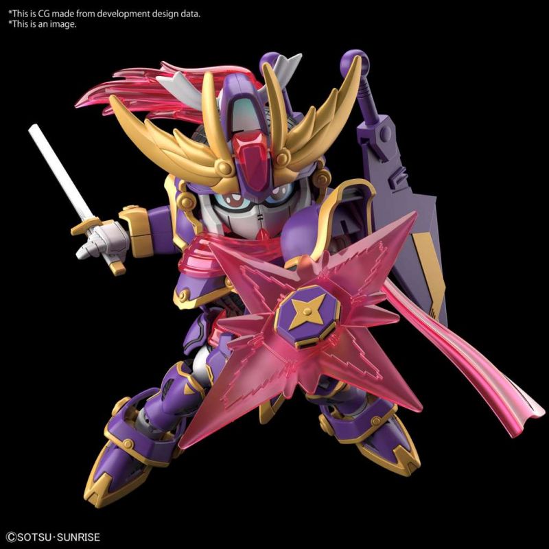 SD Gundam Cross Silhouette F-Kunoichi Kai Gunpla