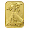 Yu Gi Oh! replica Card The Silent Swordsman (gold plated) 