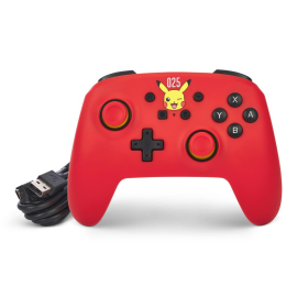Wired Basic Controller Nintendo Switch - Laughing Pikachu 