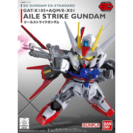 GUNDAM - SD Gundam Ex-Standard Aile Strike Gundam - Model Kit Gunpla