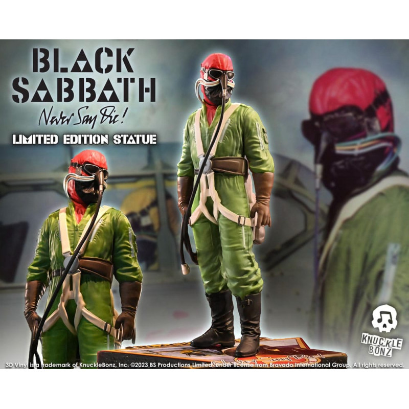 Figure Black Sabbath Pilot Vinyl 3D (Never Say Die) 22 cm Figure