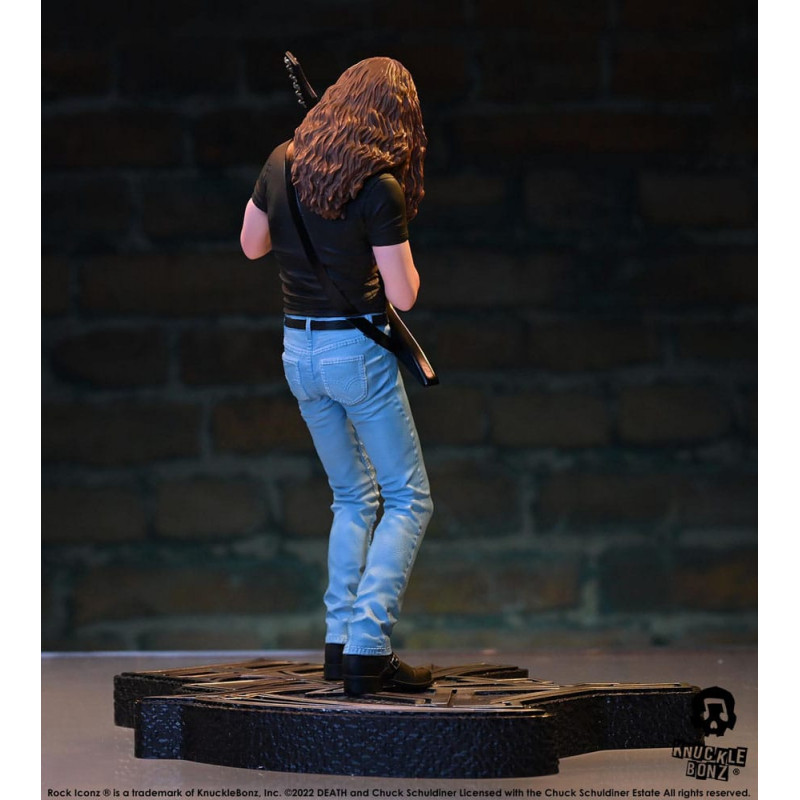 Rock Iconz Chuck Schuldiner mortuary Figure 22 cm Knucklebonz