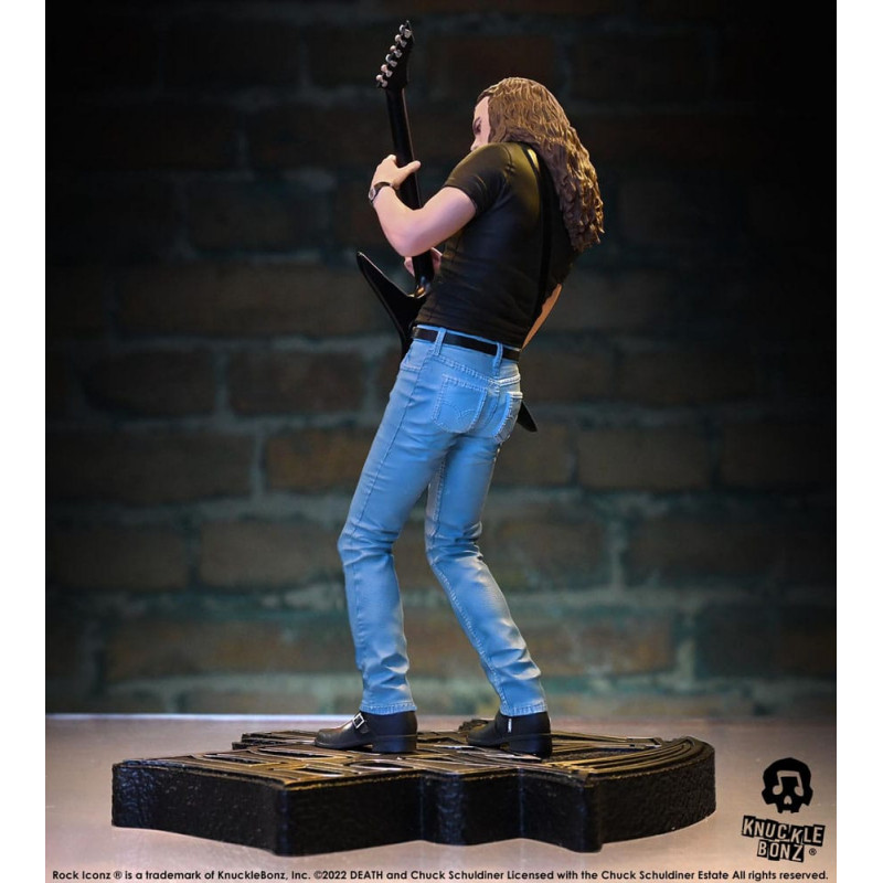 KNBZ-DEATHCS100 Rock Iconz Chuck Schuldiner mortuary Figure 22 cm