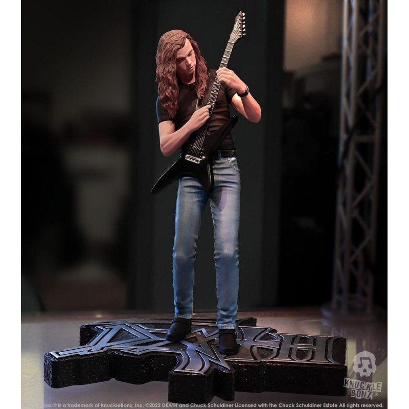 Rock Iconz Chuck Schuldiner mortuary Figure 22 cm