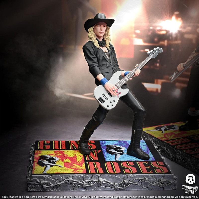 Guns N' Roses Statue Rock Iconz Duff McKagan II 22 cm Knucklebonz