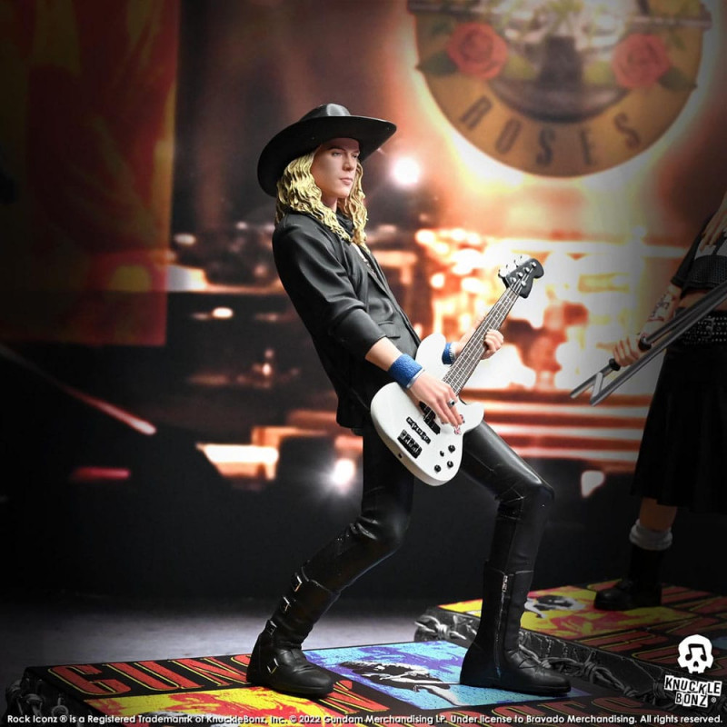 KNBZ-GNRDM200 Guns N' Roses Statue Rock Iconz Duff McKagan II 22 cm