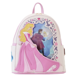 Disney Loungefly Mini Backpack Sleeping Beauty Sleeping Beauty Princess Lenticular 
