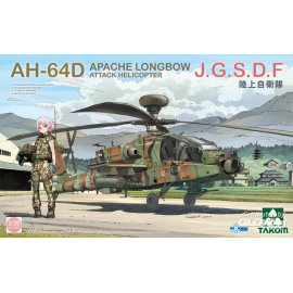 AH-64D Apache Longbow Attack Helicopter J.G.S.D.F Model kit