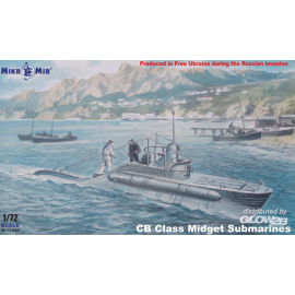 Italian CB Class Midget Submarines Model kit