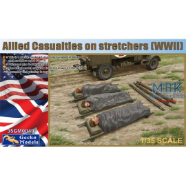 Allied Casualties On Stretchers (WWII) Figure