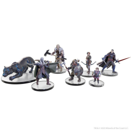 Dungeons and Dragons: The Legend of Drizzt 35th Anniversary - Tabletop Companions Boxed Set Figures for figurine game