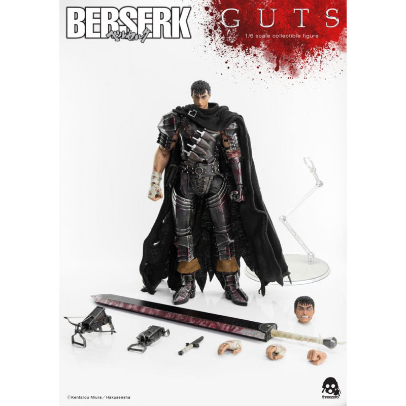 Berserk figure 1/6 Guts (Black Swordsman) 32 cm Action Figure