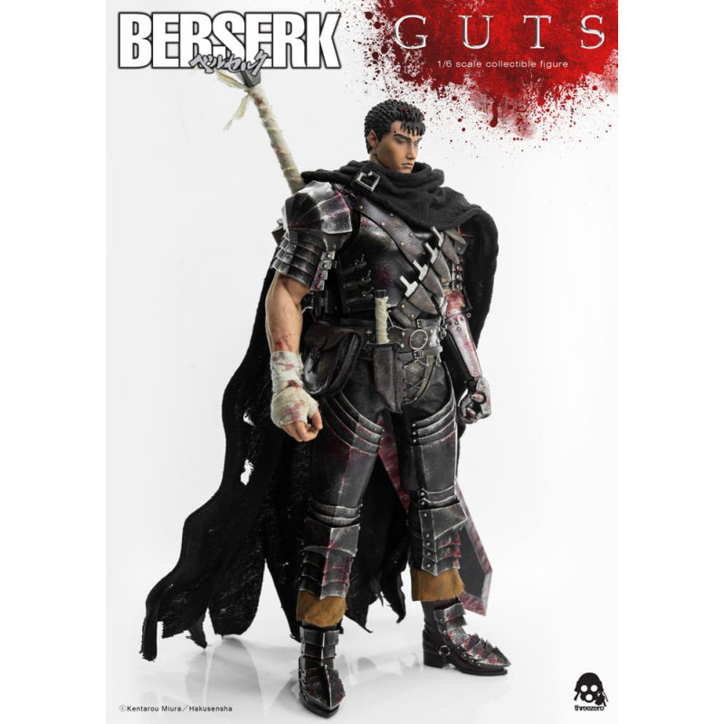 Berserk figure 1/6 Guts (Black Swordsman) 32 cm ThreeZero