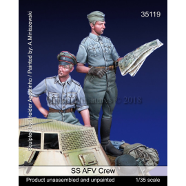 WWII SS AFV CREW Figure