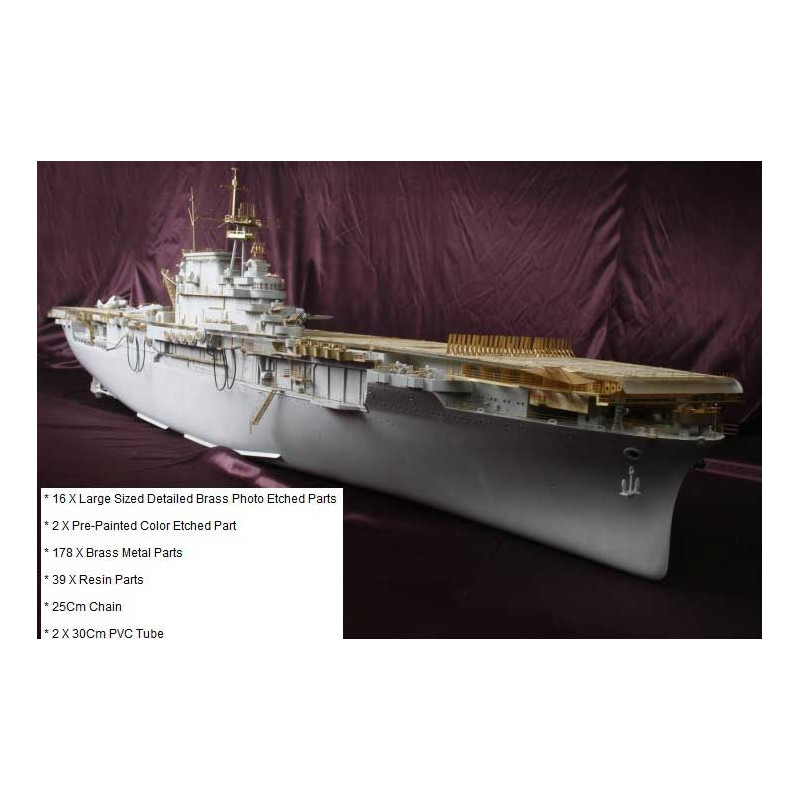 USS HORNET DELUXE PACK Model kit
