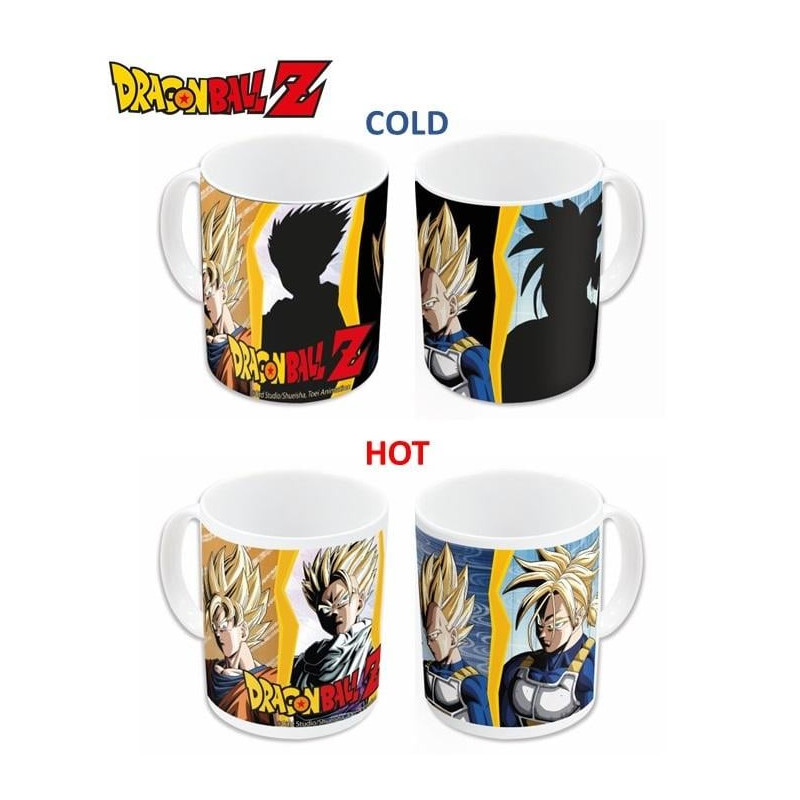 DRAGON BALL Z - Vegeta & Goku - Heat Change Mug - 325ml 