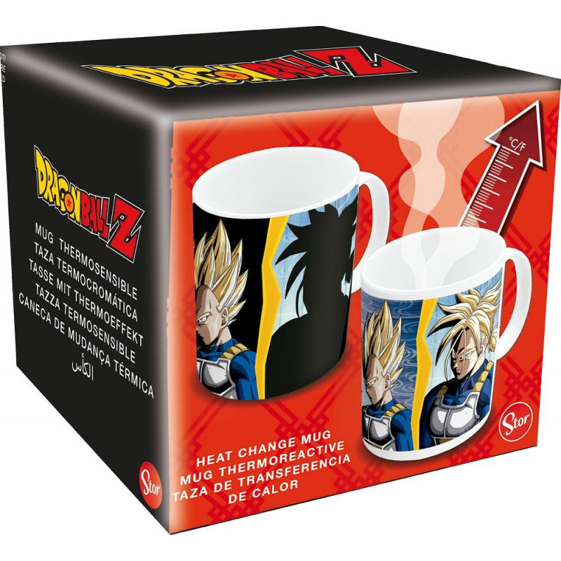 DRAGON BALL Z - Vegeta & Goku - Heat Change Mug - 325ml Cups and Mugs