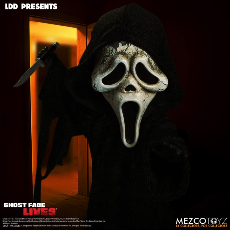 MEZ99541 Scream Living Dead Dolls Ghost Face doll - Zombie Edition 25 cm