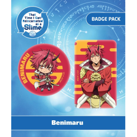That Time I Got Reincarnated as a Slime pack 2 pins Benimaru 
