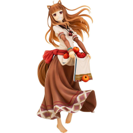 Relive the enchantment of "Spice and Wolf" with this awesome Holo the Wise Wolf figurine. Taken directly from Jyuu Ayakura's ori
