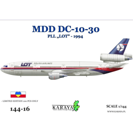 MDD DC-10-32 -plastic parts made in Ukraine (AMP/Mikromir) Model kit