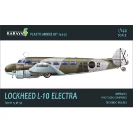 NEW MOLDS! Lockheed L-10 Electra Model kit