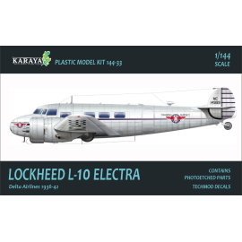 NEW MOLDS! Lockheed L-10 Electra Model kit