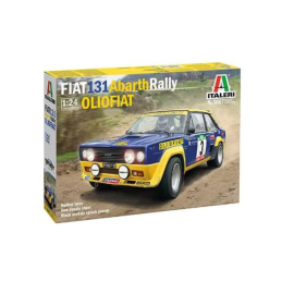 ITALERI: 1/24 FIAT 131 ABARTH RALLY OLIO FIAT Model kit