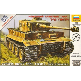 German Heavy Tank Tiger I (early production) Model kit