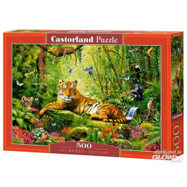 His Majesty, the Tiger Puzzle 500 Pieces 
