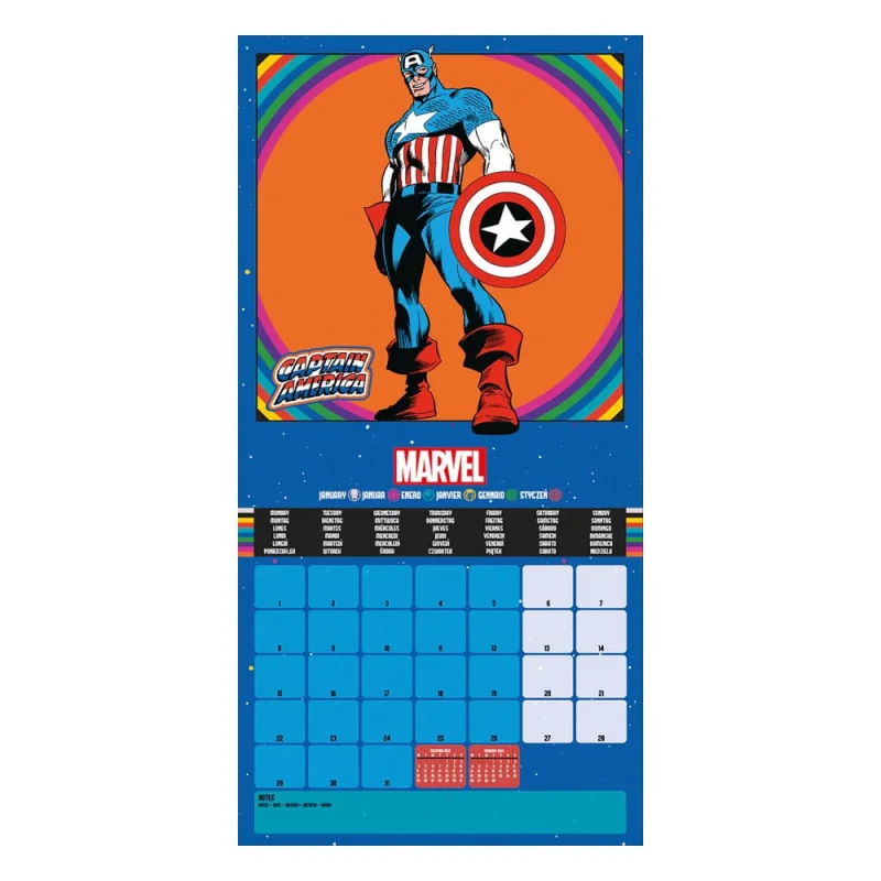  Marvel calendar 2024 Super Heroes...