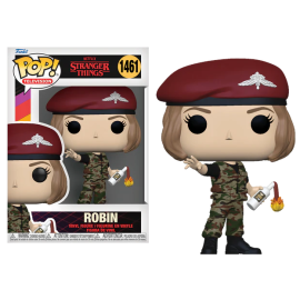 STRANGER THINGS S4 - POP TV N° 1461 - Robin Hunter with Cocktail Pop figures