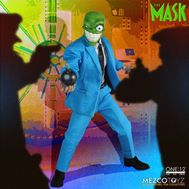 One 12 Collective The Mask Comic Dlx Af Mezco Toys