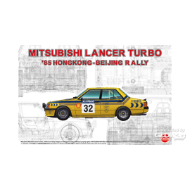 Mitsubishi Lancer 2000 turbo Hongkong &ampntilde Beijin Rally'85 Model kit