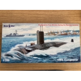 HMS Conqueror Model kit