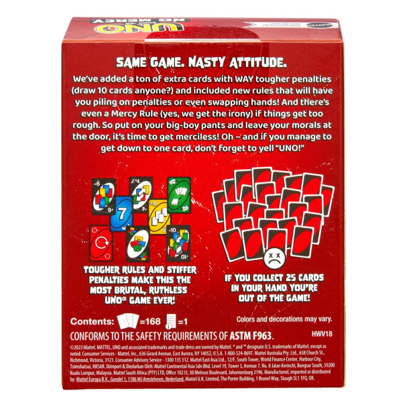 UNO card game Iconic Series Anniversary Edition 2010's Card game