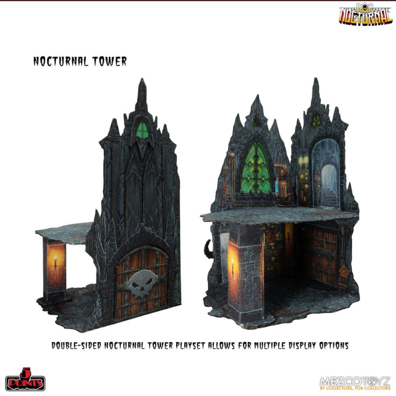 Doc Nocturnal figurines 5 Points Nocturnal Tower Playset 9 cm