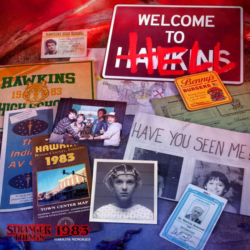 Stranger Things Hawkings Memories Kit