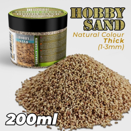 THICK HOBBY SAND - NATURAL - 200ML