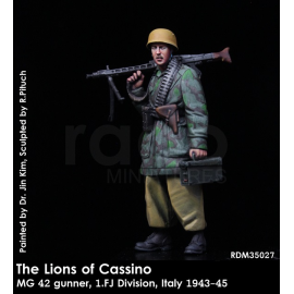 THE LIONS OF CASSINO - MG 42 GUNNER, 1 FJ DIVISION - ITALY 1943-45