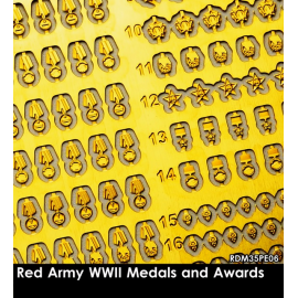 RED ARMY WWII MEDALS AND AWARDS