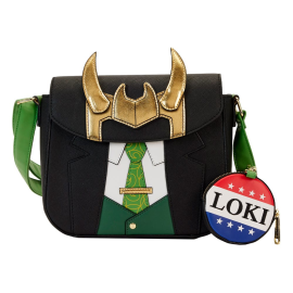 Marvel by Loungefly Loki for President Cosplay Shoulder Bag