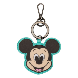 Disney by Loungefly Mickey Mouse 100th Anniversary Mickey Head backpack keychain