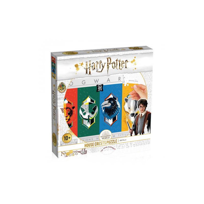 Puzzle- Harry Potter- The 4 Houses (500 pieces) white pack