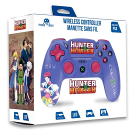 Hunter x Hunter-Wireless Controller for PS4 With Headphone Jack and Illuminated Buttons - Purple - Hisoka